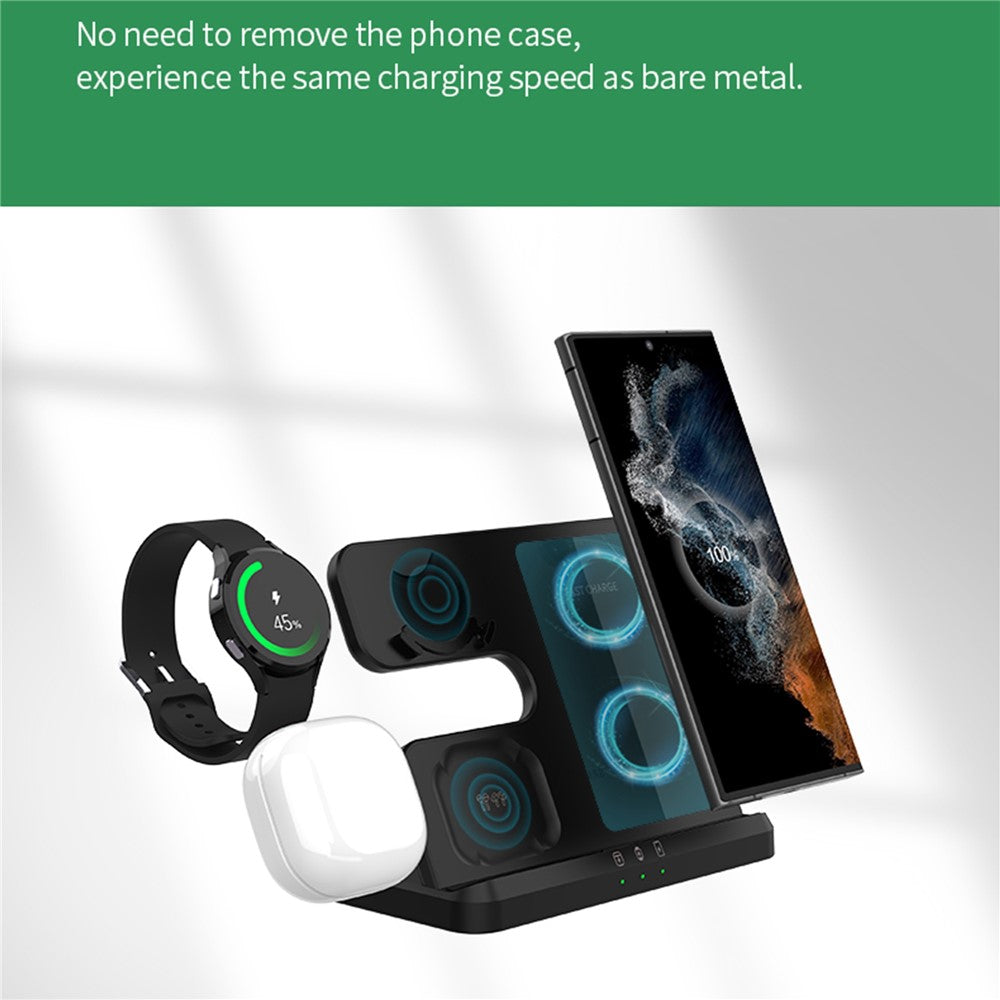 شاحن لاسلكي سريع 3 في 1